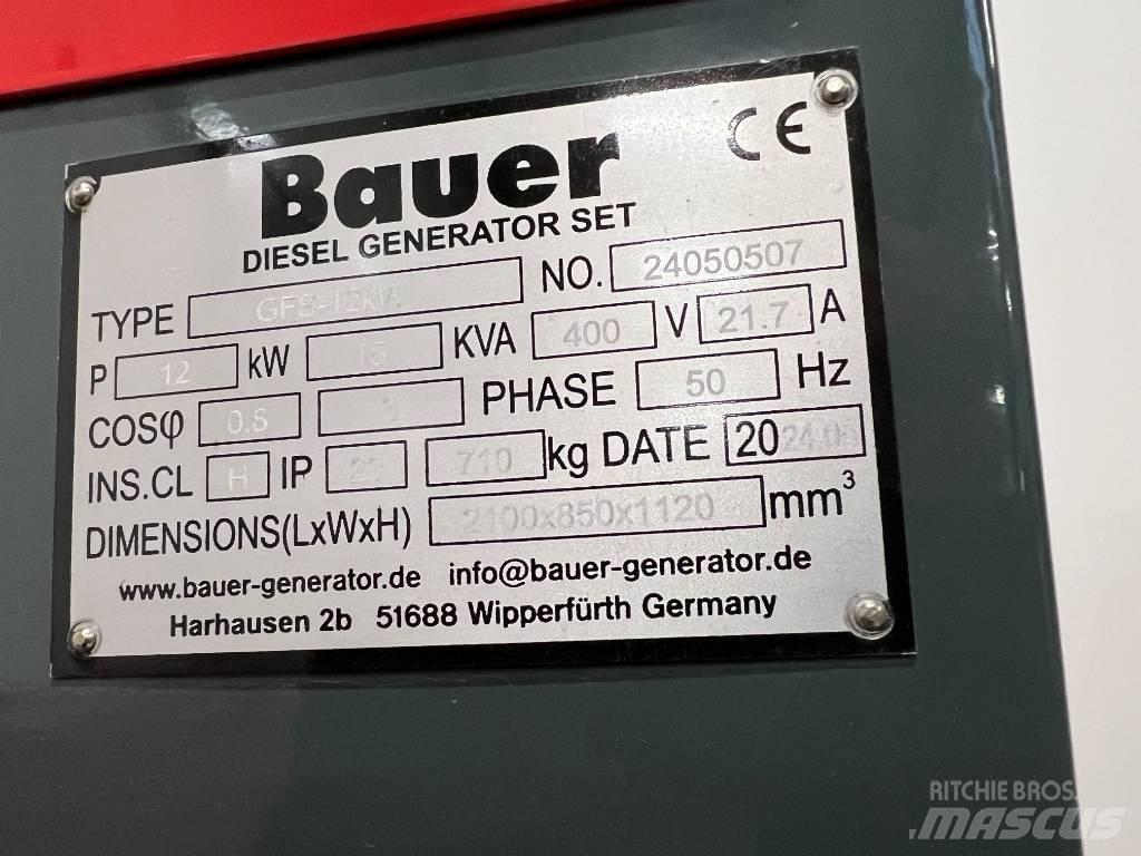 Bauer GFS-12 مولدات ديزل
