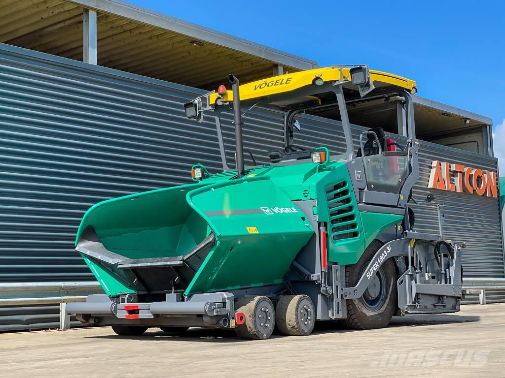 Vögele SUPER 1803-3I معدات السفلتة