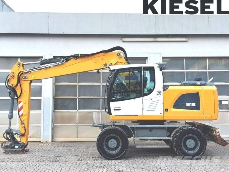 Liebherr A 918 حفارات بعجل