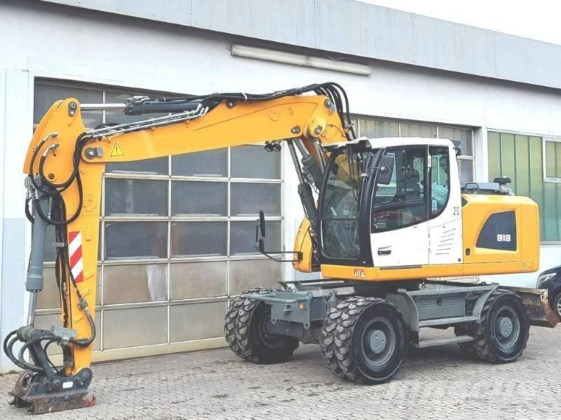 Liebherr A 918 حفارات بعجل