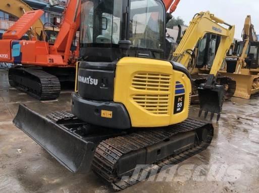 Komatsu PC 55 MR حفارات صغيرة أقل من 7 طن (حفارات صغيرة)