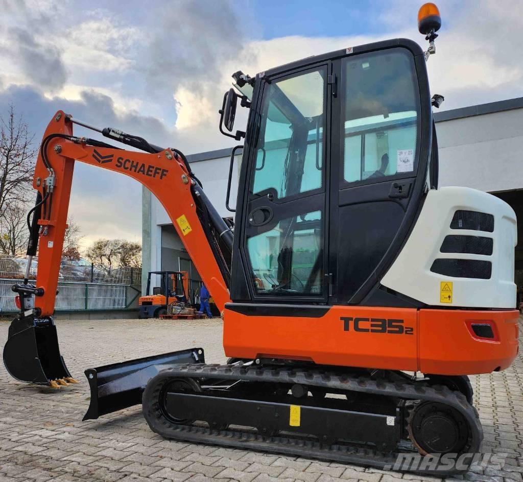 Terex Schaeff TC35-2 حفارات صغيرة أقل من 7 طن (حفارات صغيرة)