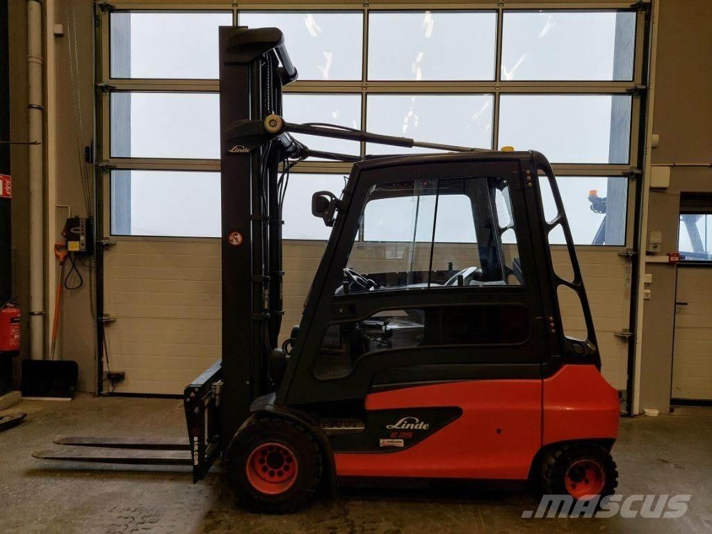 Linde E 35 شاحنات ذات رافعات شوكية تعمل بالكهرباء