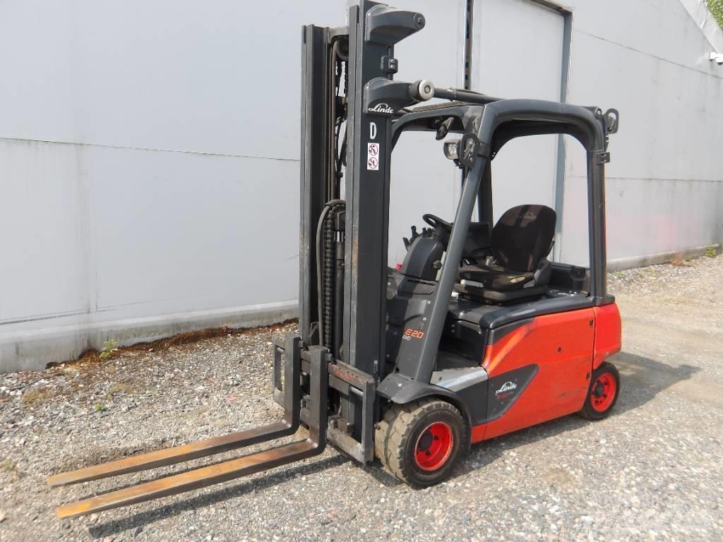 Linde E20 PL EVO شاحنات ذات رافعات شوكية تعمل بالكهرباء