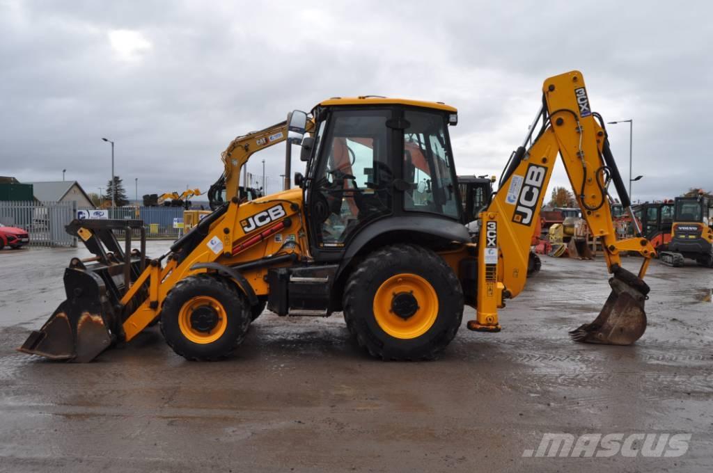 JCB 3 CX لوادر ذات جرافات عكسية