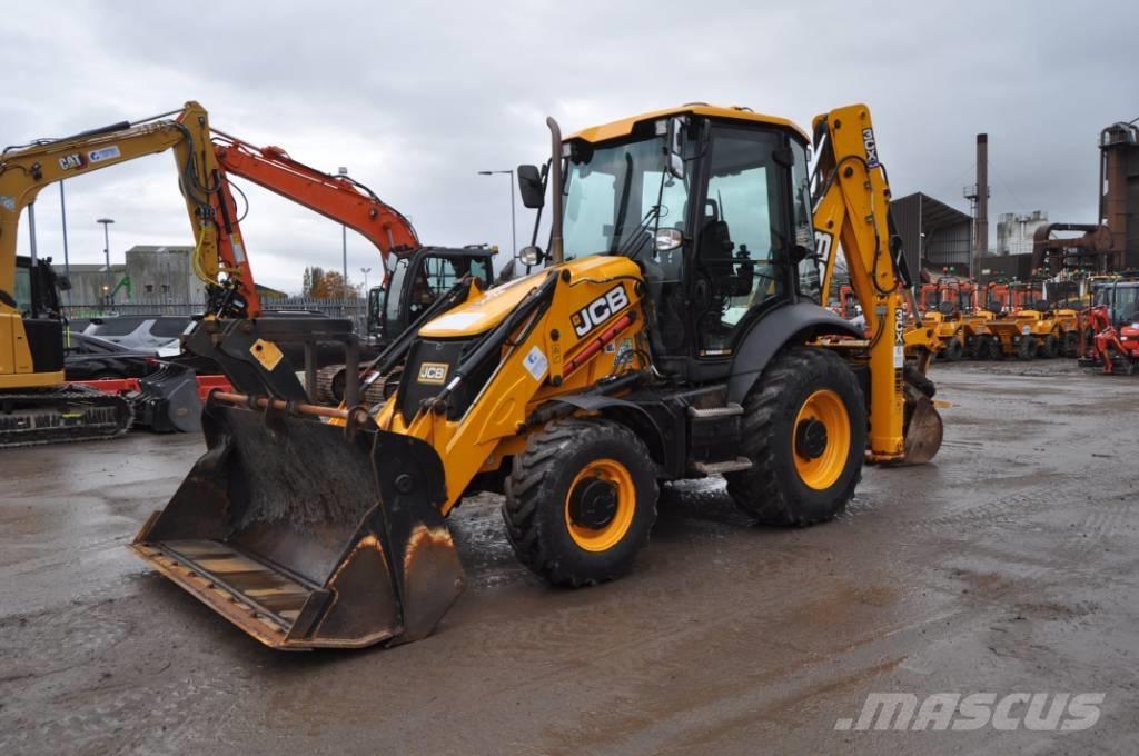 JCB 3 CX لوادر ذات جرافات عكسية