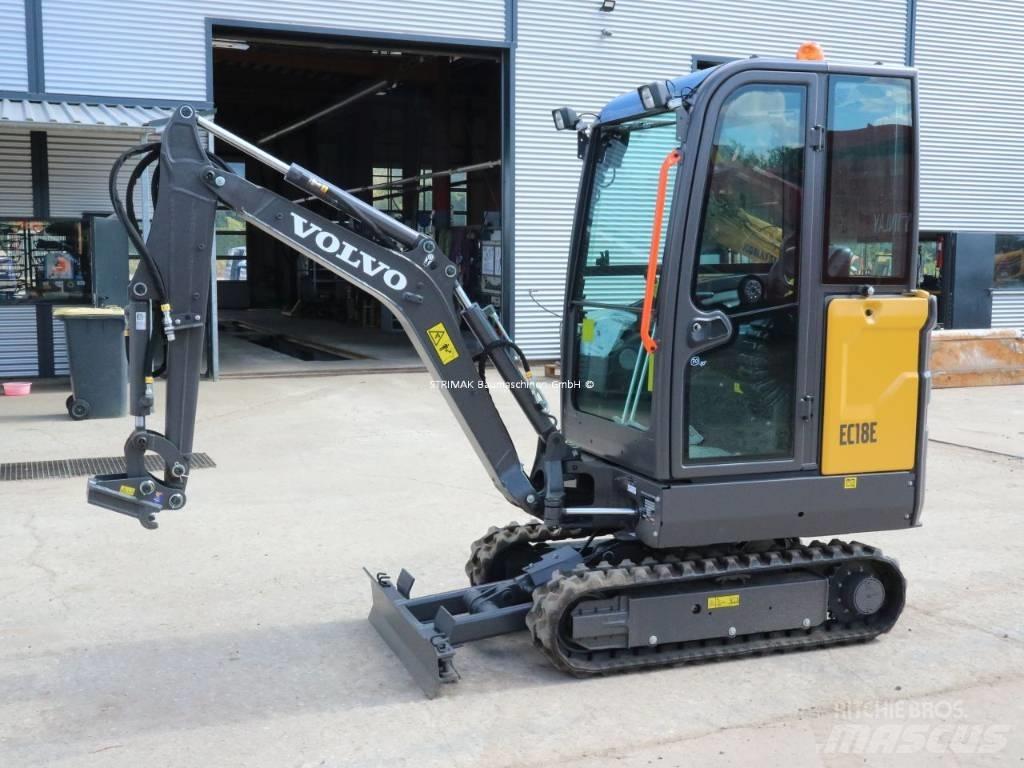 Volvo EC 18 E حفارات صغيرة أقل من 7 طن (حفارات صغيرة)