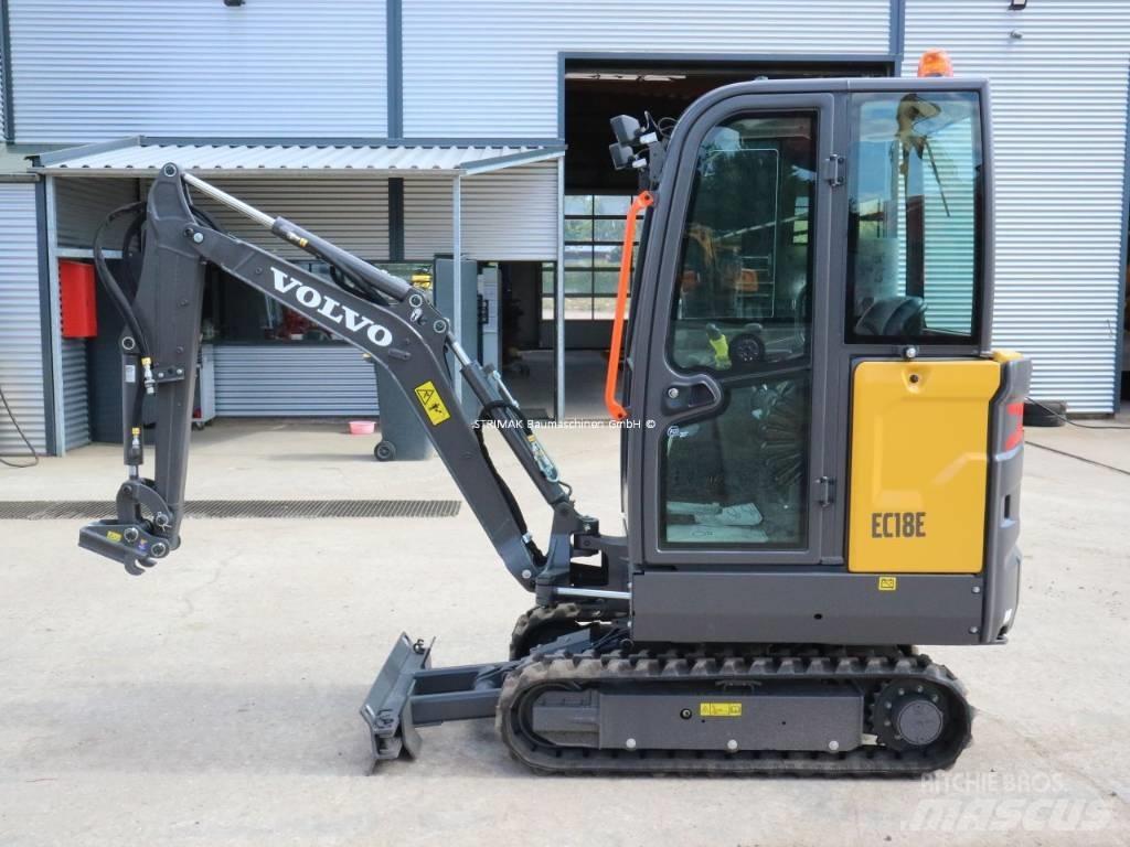 Volvo EC 18 E حفارات صغيرة أقل من 7 طن (حفارات صغيرة)