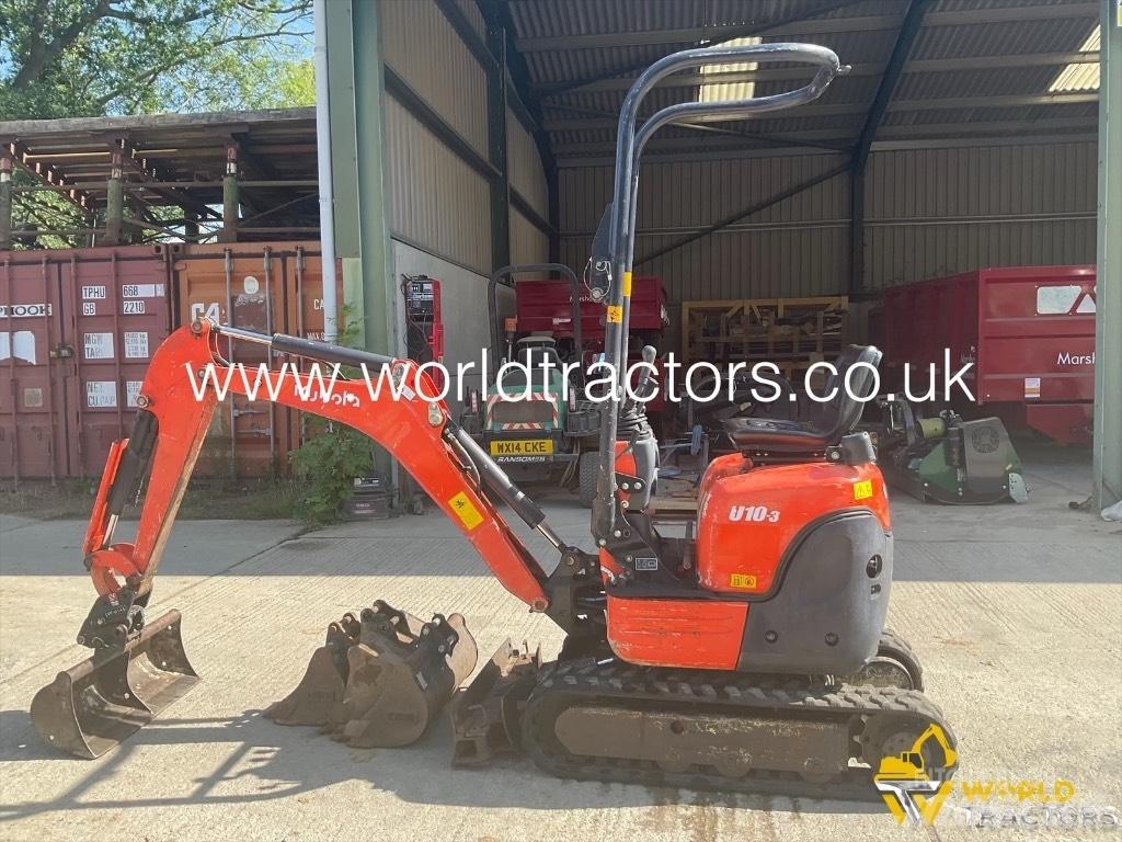 Kubota U 10-3 حفارات صغيرة أقل من 7 طن (حفارات صغيرة)