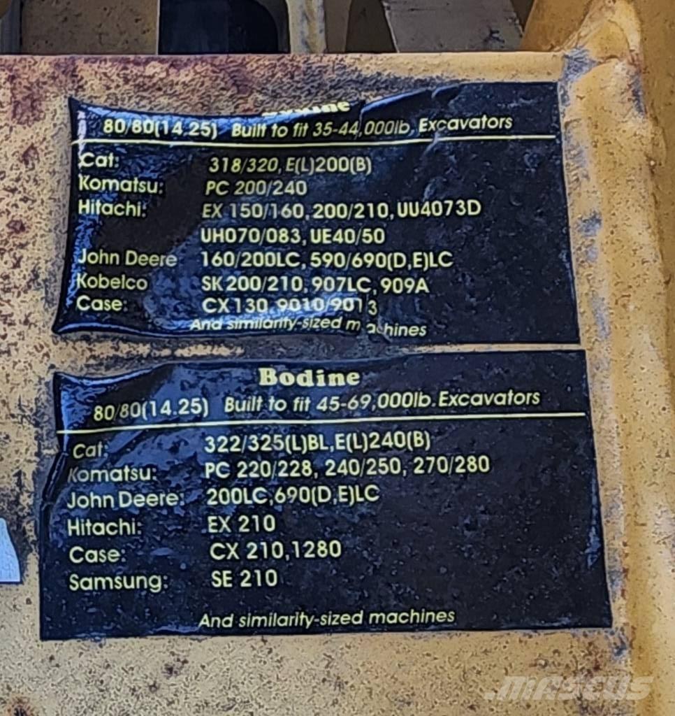  Bodine 200 ملحقات خرسانة