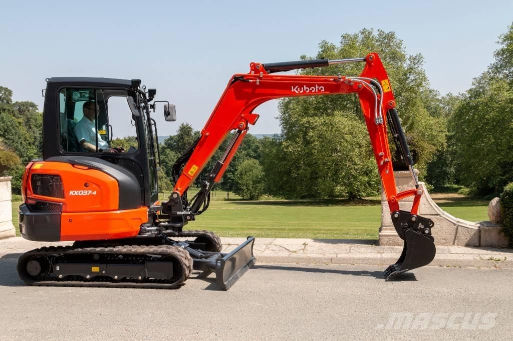 Kubota KX 037-4 حفارات صغيرة أقل من 7 طن (حفارات صغيرة)