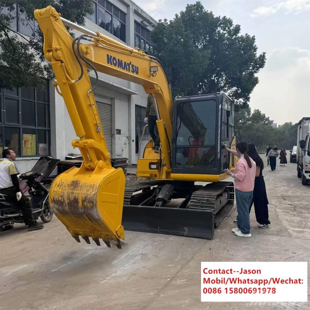 Komatsu PC 70-8 حفارات زحافة