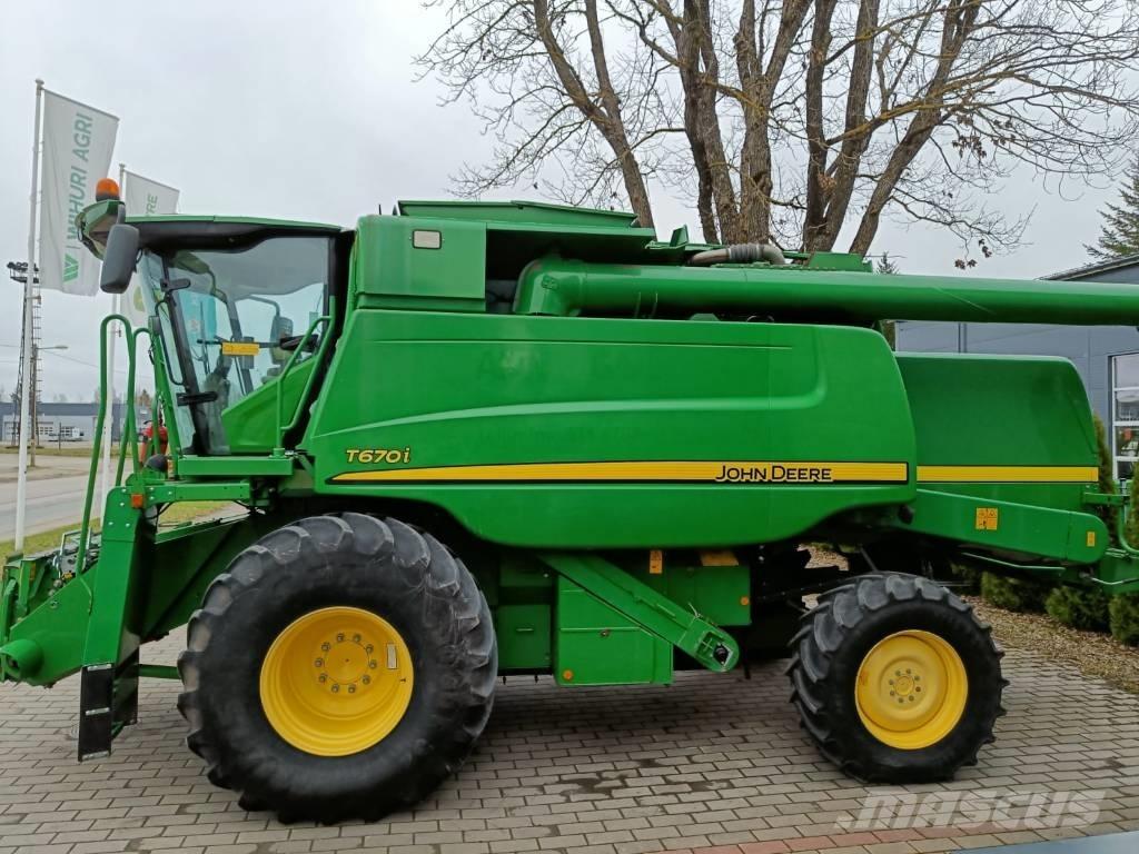 John Deere T 670 i حصادات