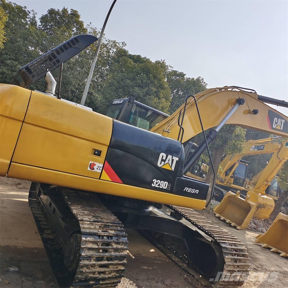 CAT 329 D2L حفارات زحافة