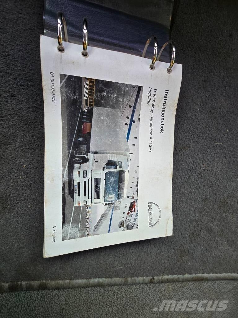 MAN TGA 26.413 شاحنات قلابة