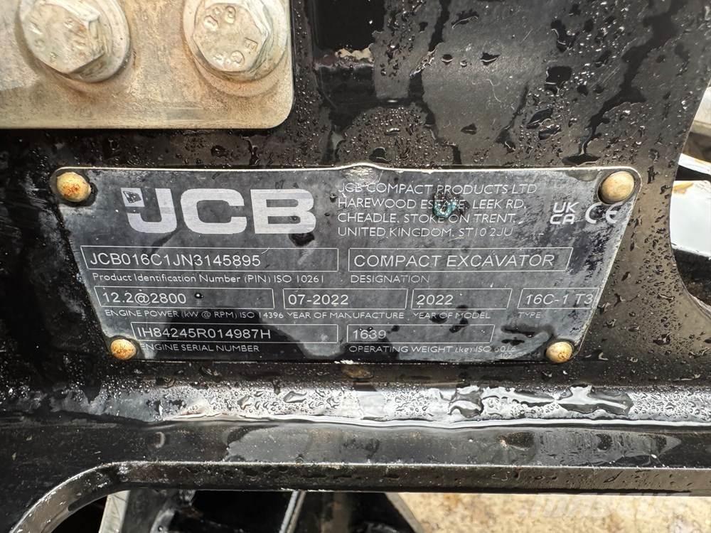 JCB 16C-1 حفارات صغيرة أقل من 7 طن (حفارات صغيرة)