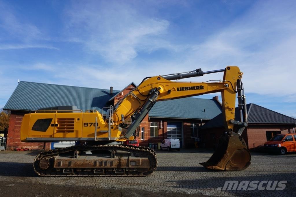 Liebherr R 970 SHD حفارات زحافة