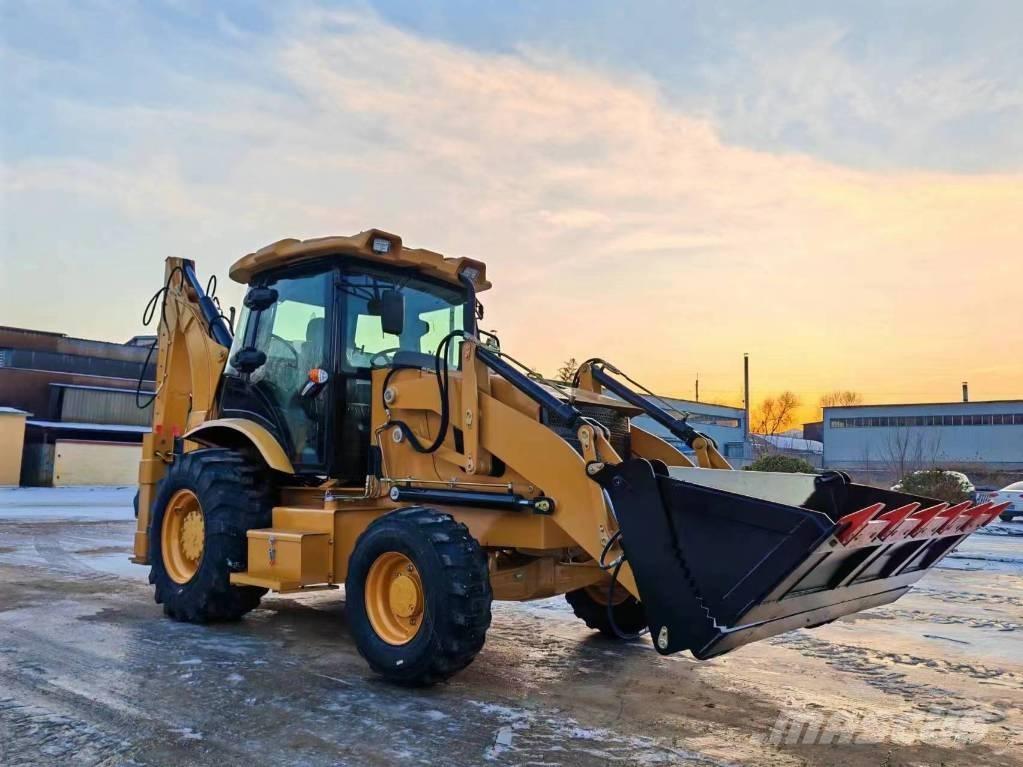 JCB 4CX لوادر ذات جرافات عكسية