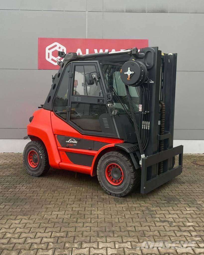 Linde H60T شاحنات LPG