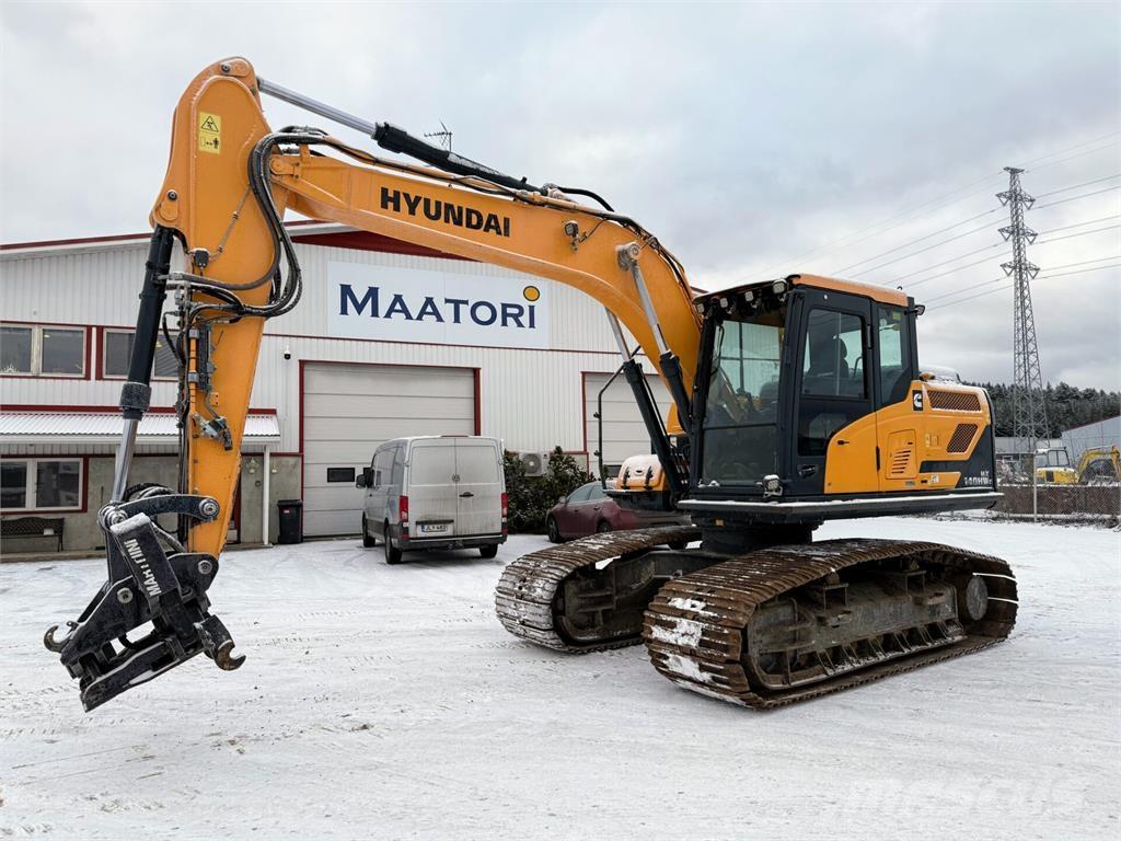 Hyundai HX140 HWC حفارات زحافة