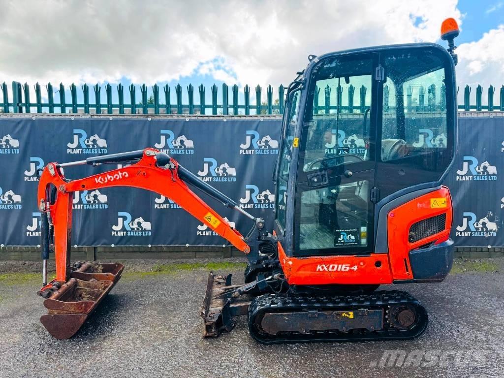 Kubota KX 016-4 حفارات صغيرة أقل من 7 طن (حفارات صغيرة)