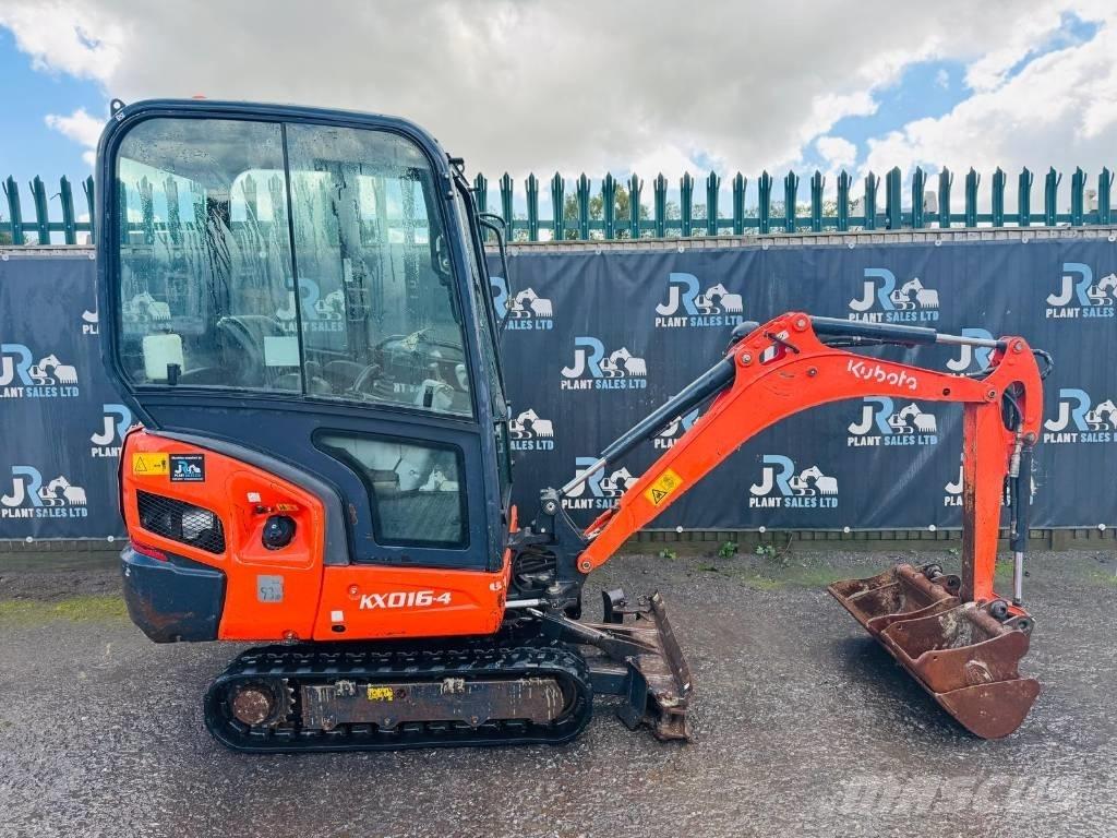 Kubota KX 016-4 حفارات صغيرة أقل من 7 طن (حفارات صغيرة)