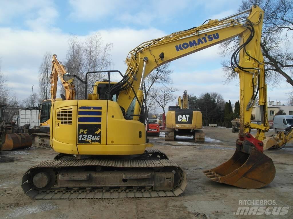 Komatsu PC138US-10 حفارات زحافة