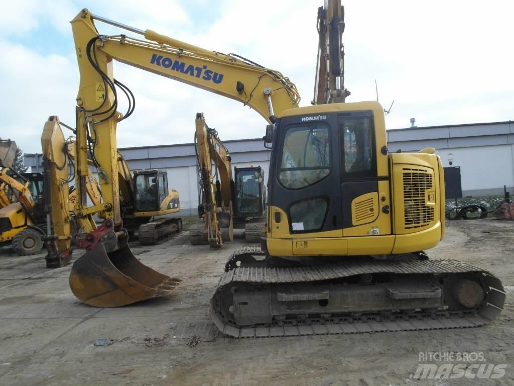 Komatsu PC138US-10 حفارات زحافة