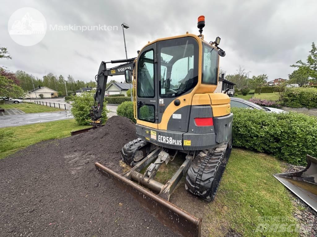 Volvo ECR 58 حفارات صغيرة أقل من 7 طن (حفارات صغيرة)