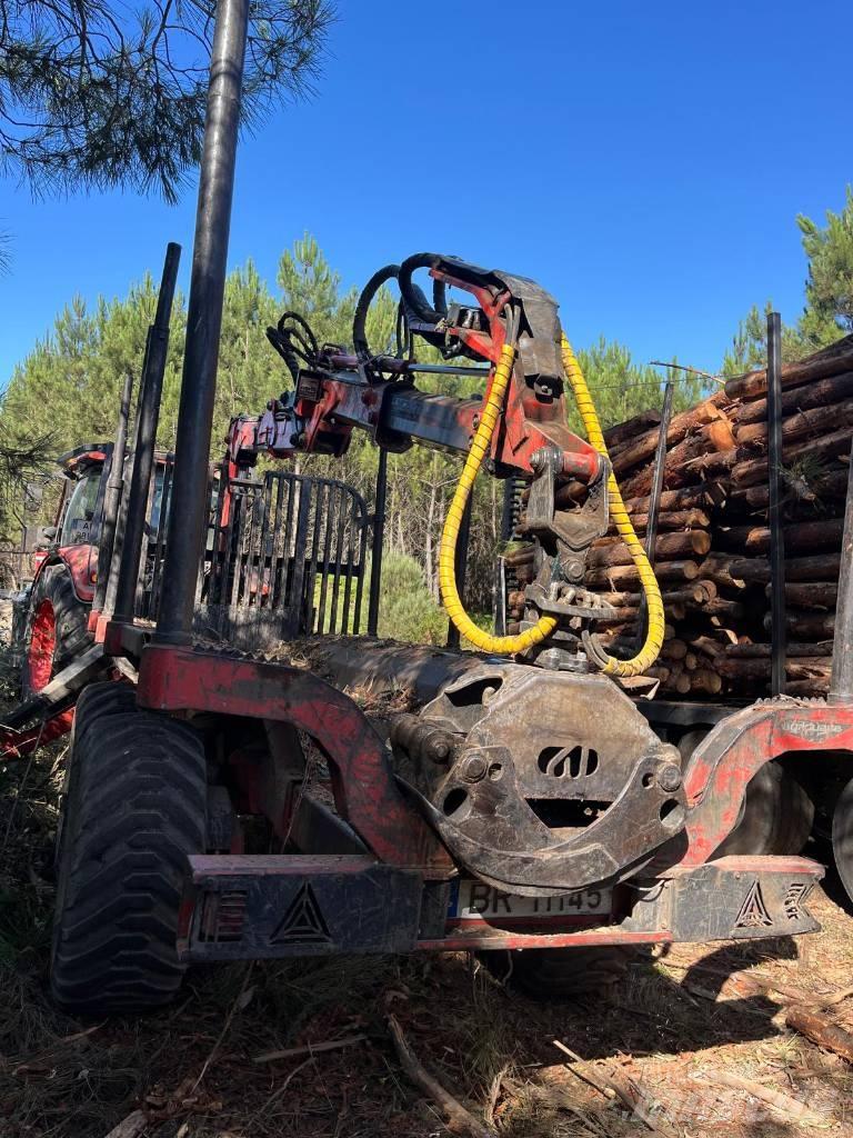 Kubota M 7153 جرارات التحريج