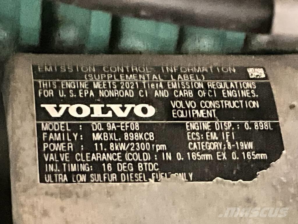 Volvo EC 18 E حفارات صغيرة أقل من 7 طن (حفارات صغيرة)