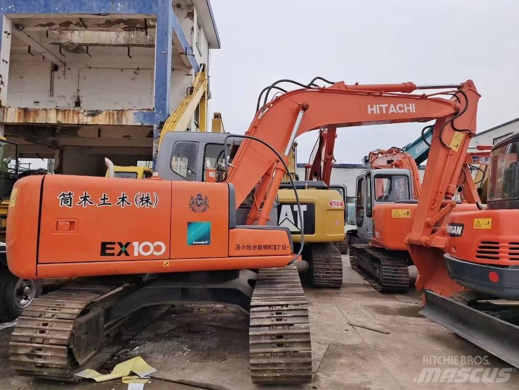 Hitachi EX 100 حفارات زحافة