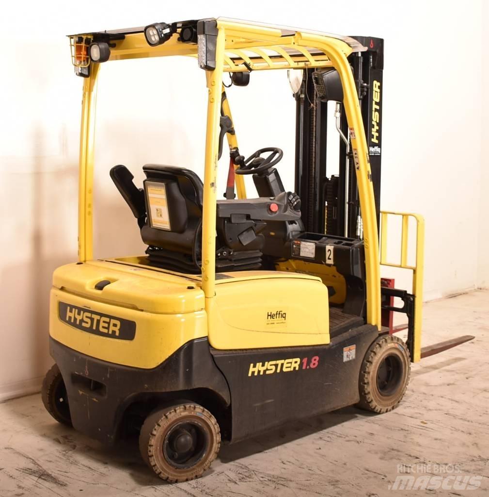 Hyster J1.8 XN شاحنات ذات رافعات شوكية تعمل بالكهرباء