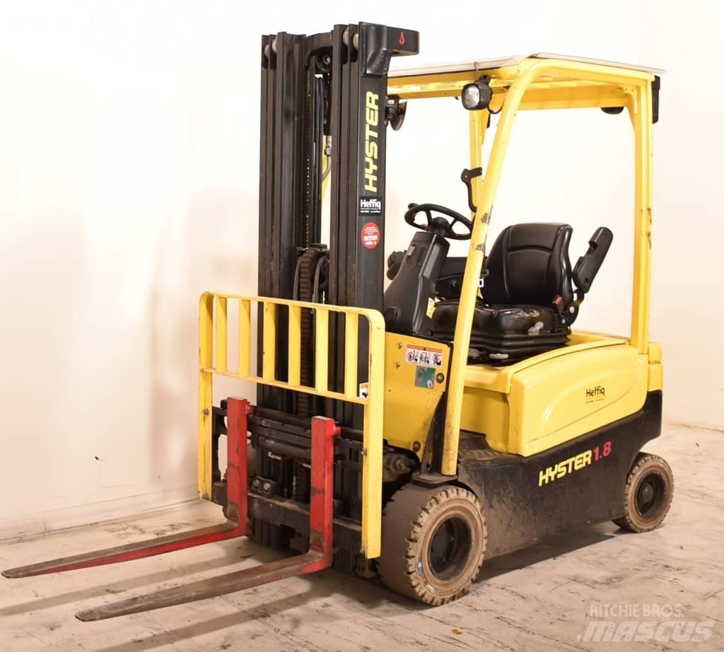 Hyster J1.8 XN شاحنات ذات رافعات شوكية تعمل بالكهرباء