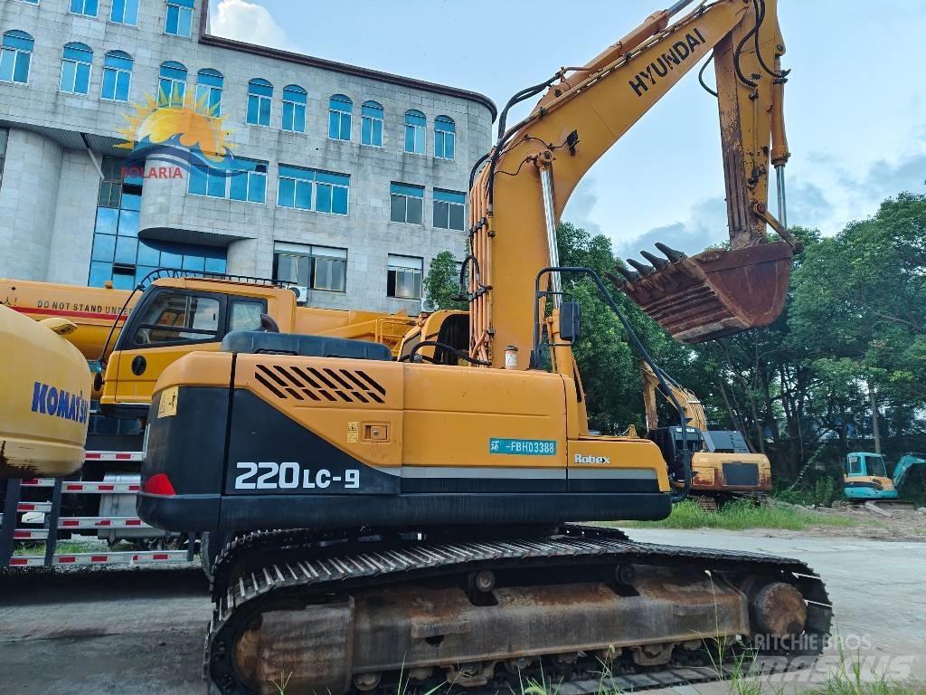 Hyundai R 220LC-9S حفارات زحافة
