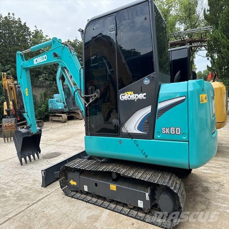 Kobelco SK 60 حفارات صغيرة أقل من 7 طن (حفارات صغيرة)