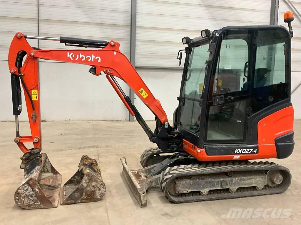 Kubota KX 027-4 حفارات صغيرة أقل من 7 طن (حفارات صغيرة)
