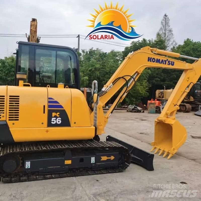Komatsu PC 56 حفارات صغيرة أقل من 7 طن (حفارات صغيرة)