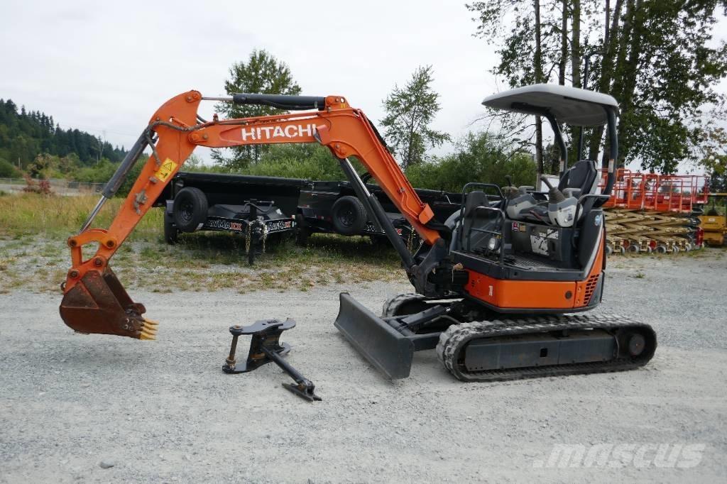Hitachi ZX 30 U-3 حفارات صغيرة أقل من 7 طن (حفارات صغيرة)