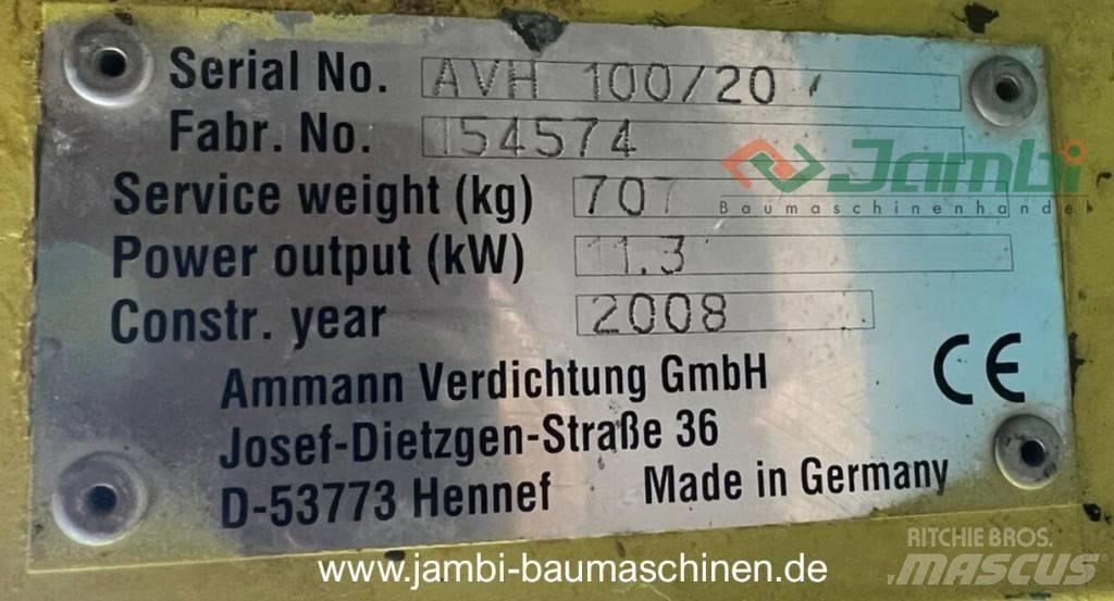 Ammann AVH 100-20 دكاكات أفقية