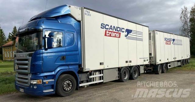 Scania R560 6x2 شاحنات بدرجة حرارة قابلة للضبط
