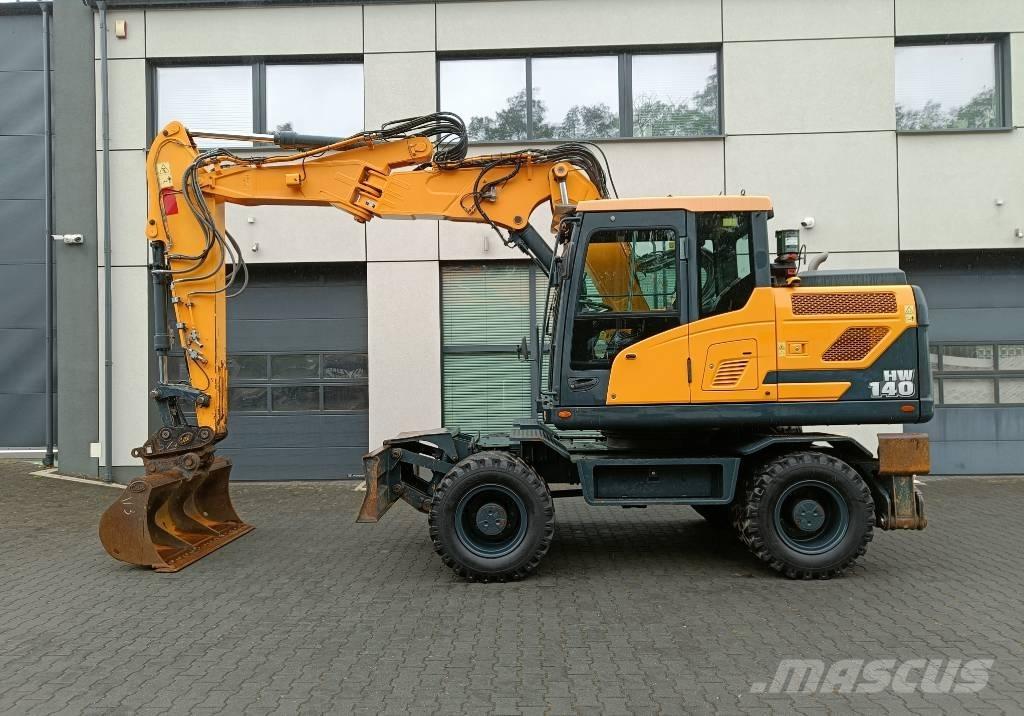 Hyundai HW140 حفارات بعجل