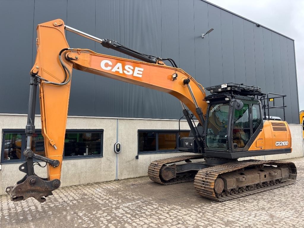 CASE CX 210 D حفارات زحافة