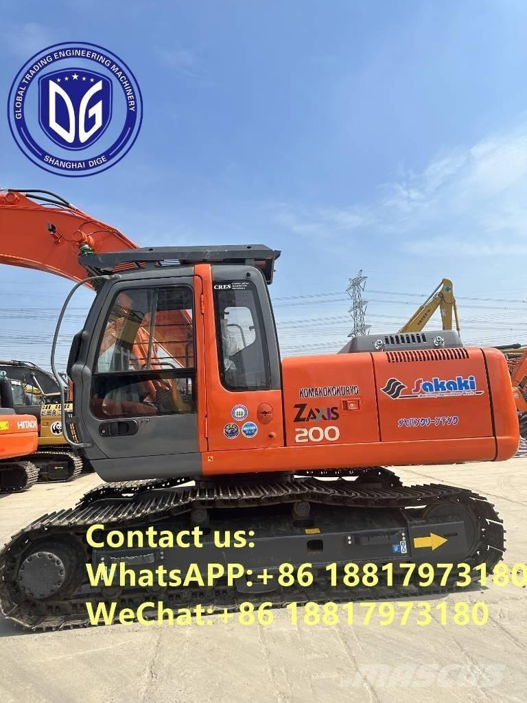 Hitachi ZX 200-6 حفارات زحافة