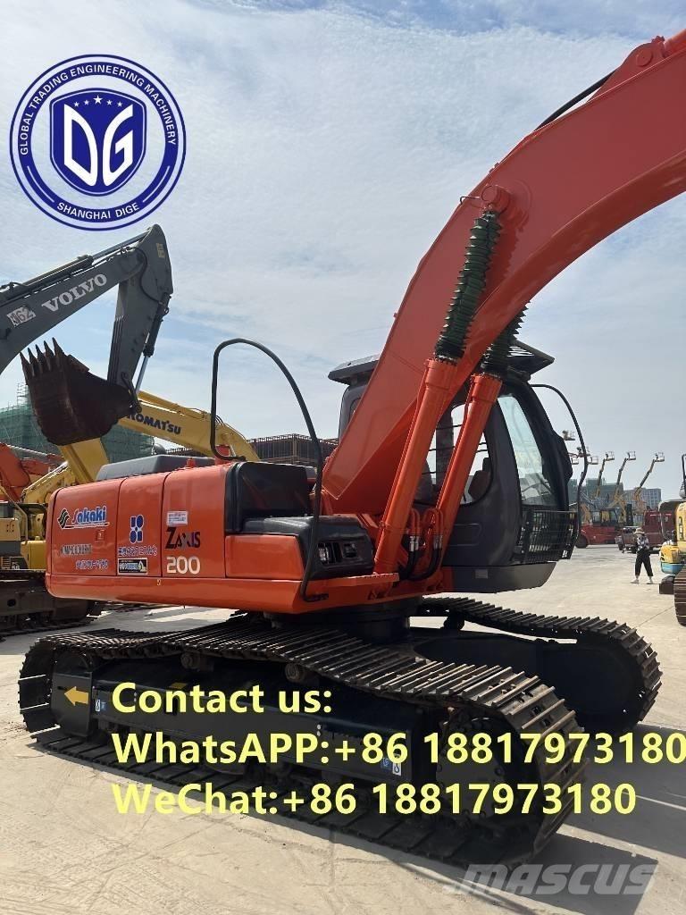 Hitachi ZX 200-6 حفارات زحافة