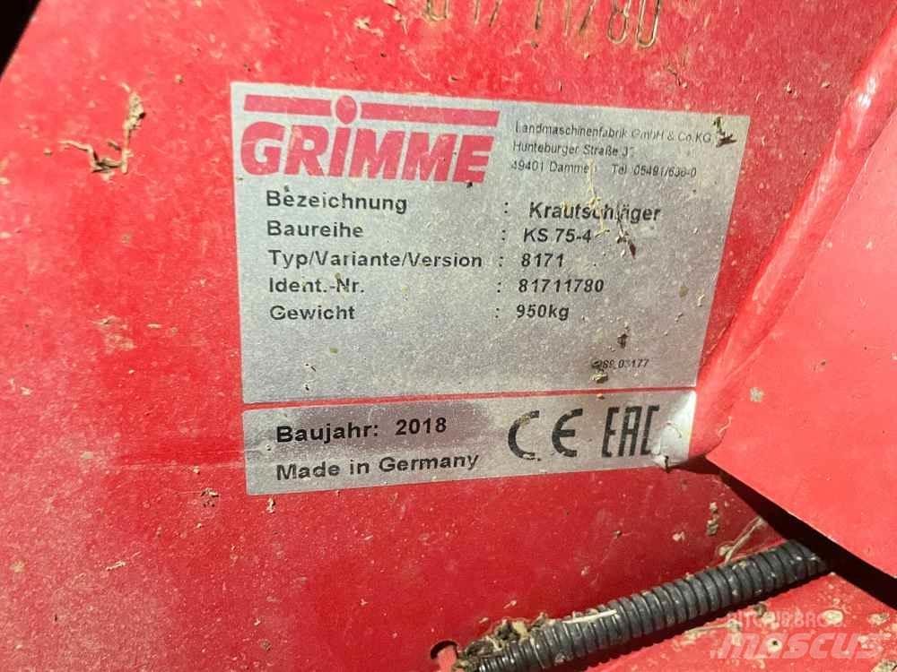 Grimme KS 75-4 معدات زراعة وحصاد البطاطس - أخرى