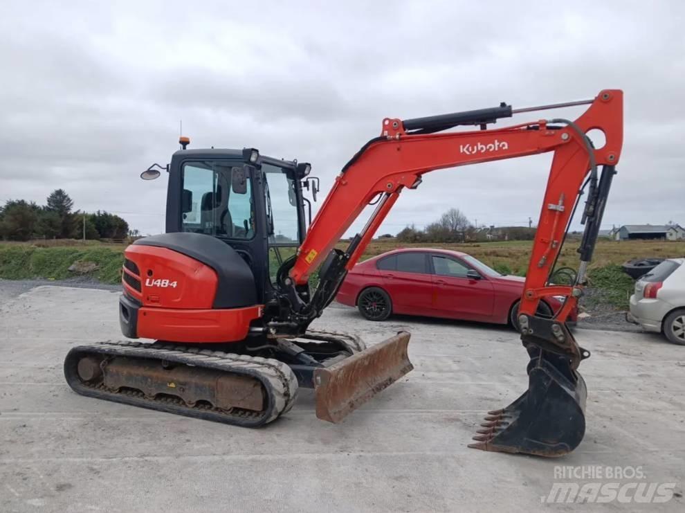 Kubota U 48-4 حفارات صغيرة أقل من 7 طن (حفارات صغيرة)
