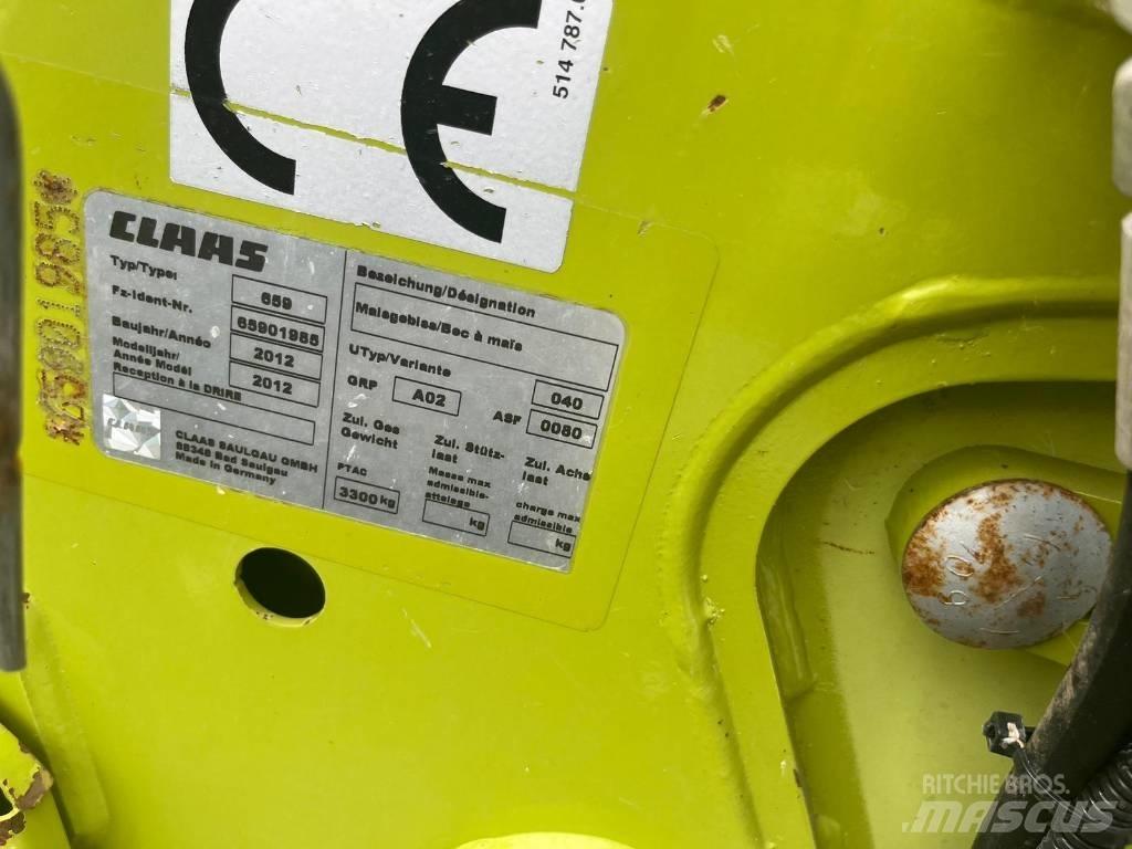 CLAAS Orbis 750 AC ملحقات ماكينات القش والعلف