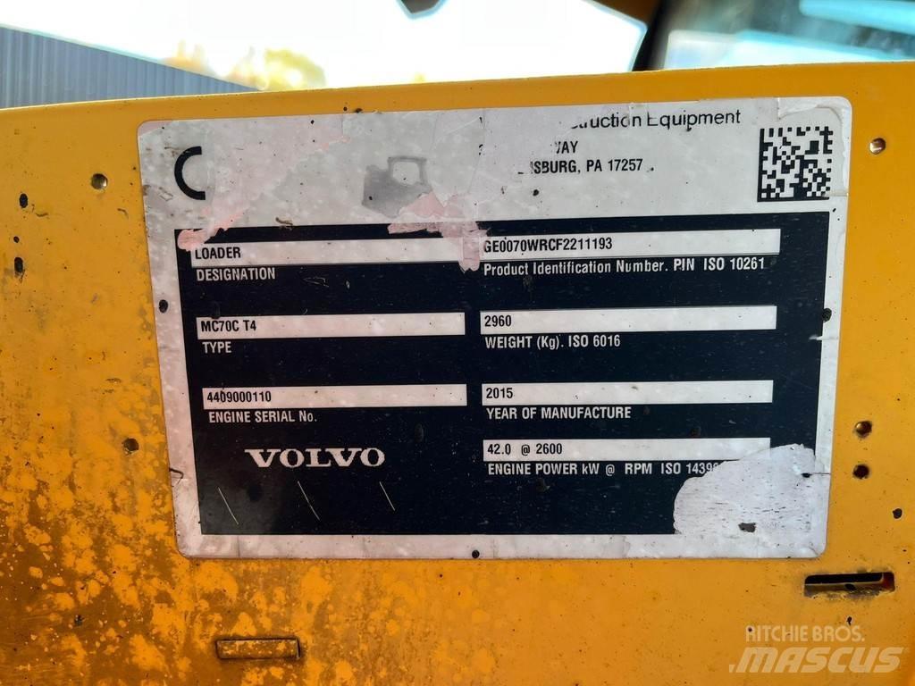 Volvo MC 70 C لوادر بعجل