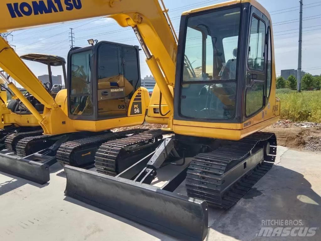 Komatsu PC 60 حفارات زحافة